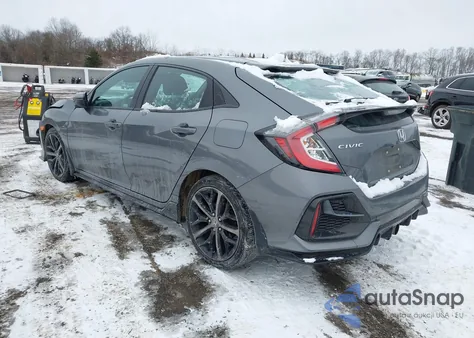 2021 Honda Civic Sport Touring from USA, damaged, VIN SHHFK7H90MU407550